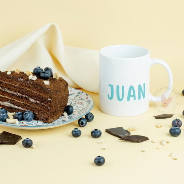 Taza Personalizada con Frase Diseño Profe Feliz Día Profe - Imagen 2