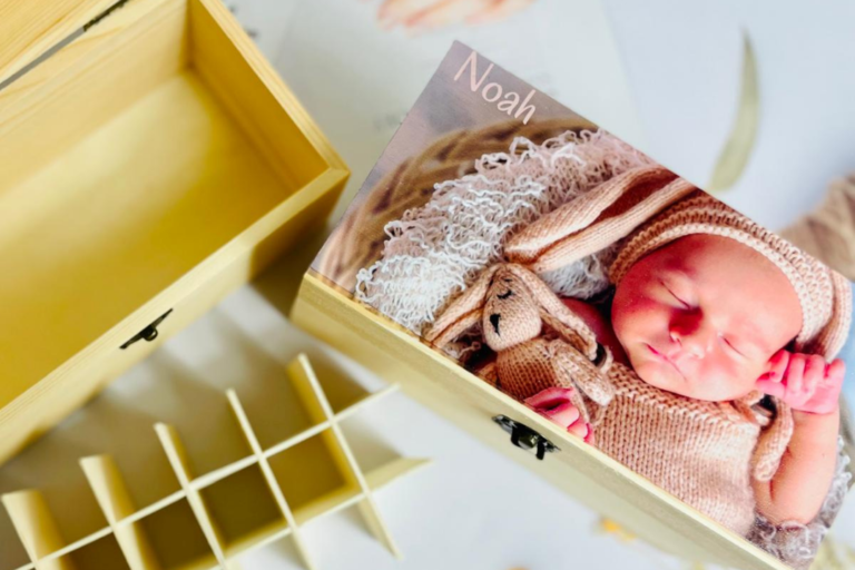 Regalos originales en Valencia - caja MADERA